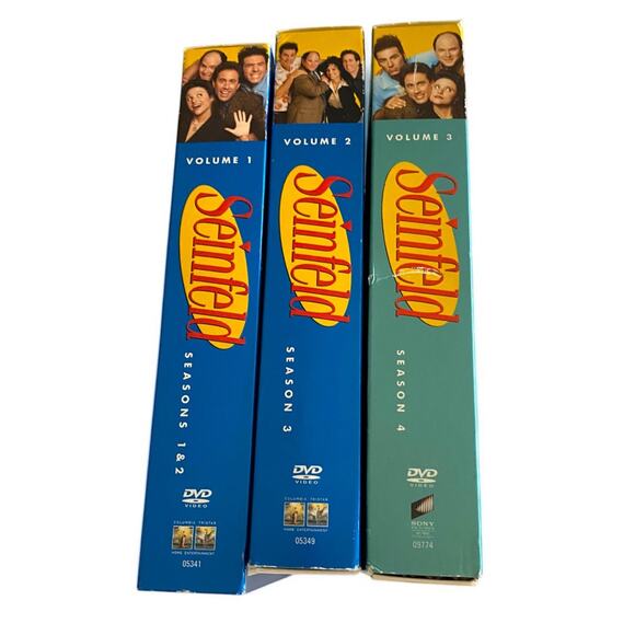 Seinfeld DVD Set Seasons 1 2 3 4 (1-4) Box Set TV Sitcom - Picture 1 of 6